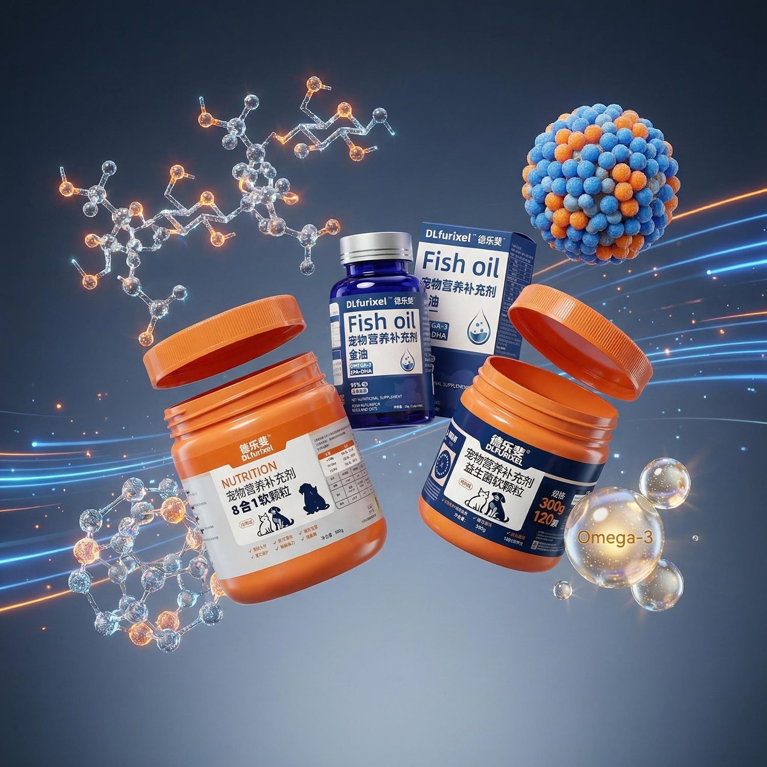 成猫健康守护组合 全面营养 提升体质 延长陪伴