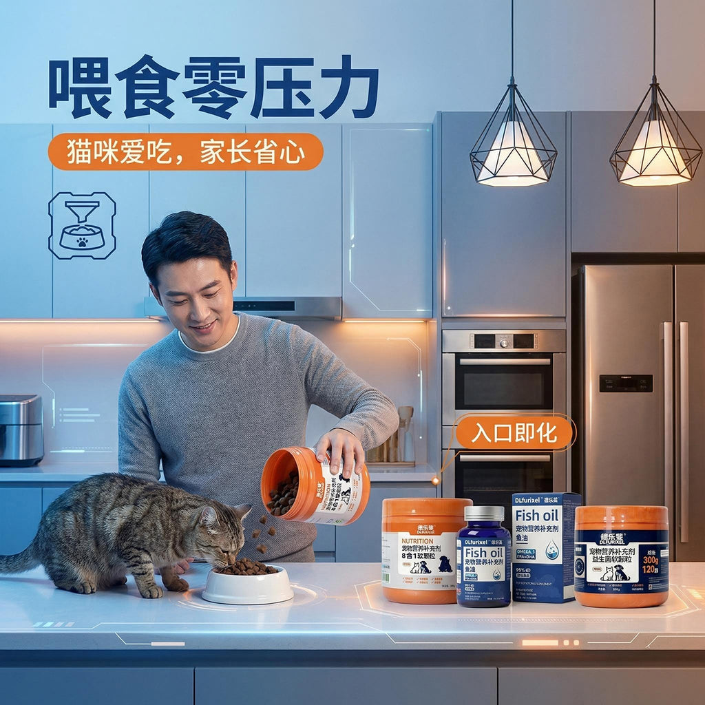 高龄猫咪健康组合 软便友好 易吸收 老年猫必备营养