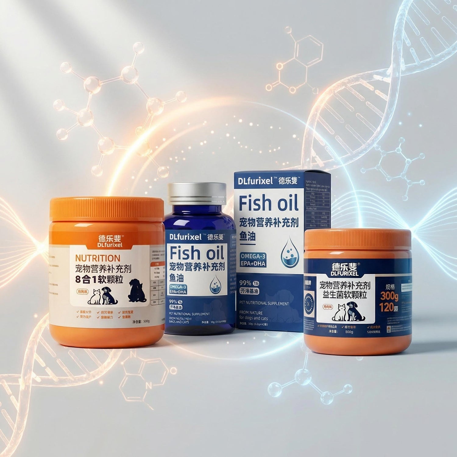 成猫健康守护组合 全面营养 提升体质 延长陪伴