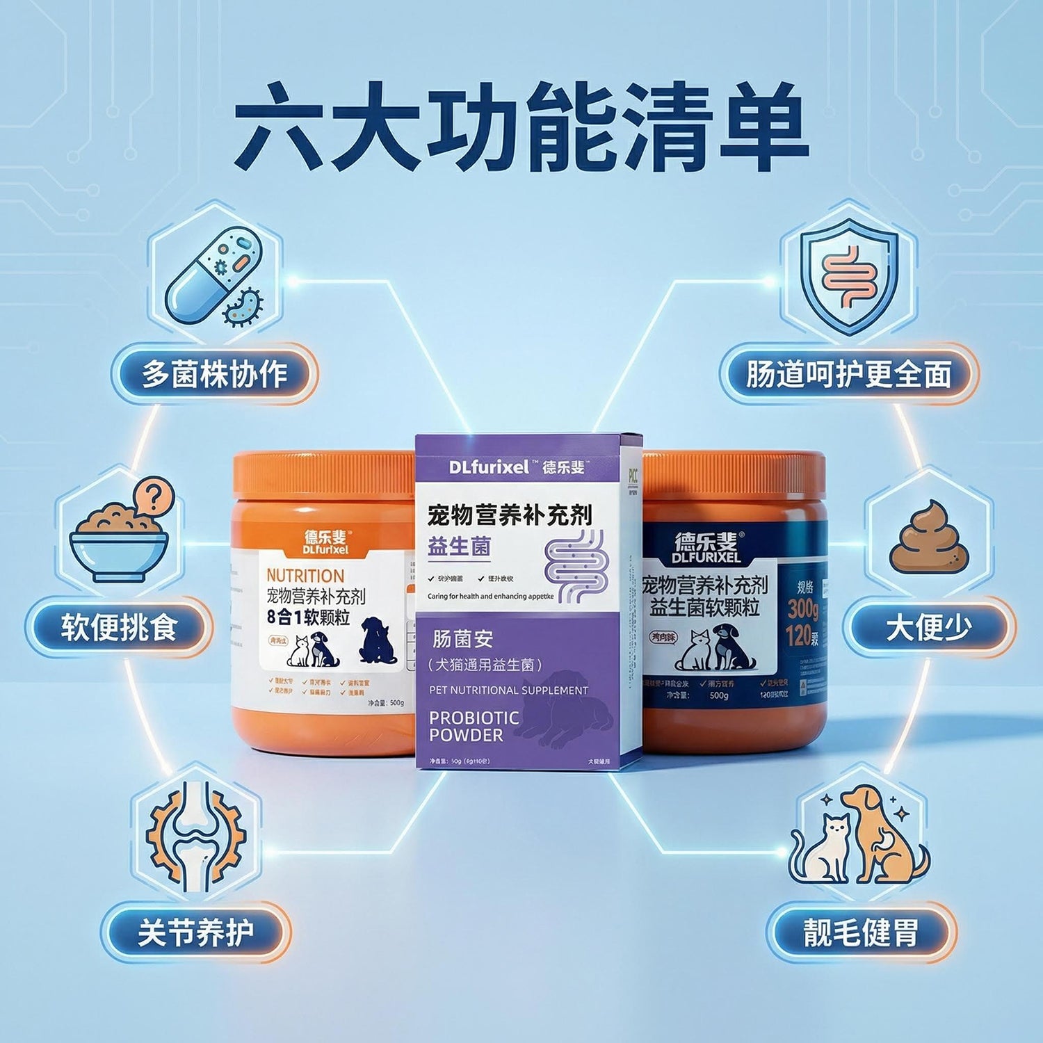 幼猫2–12 月龄幼猫成长组合 助力发育 护肠胃 强免疫